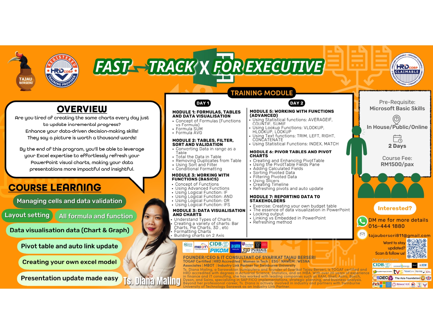 Fast Track Excel Course